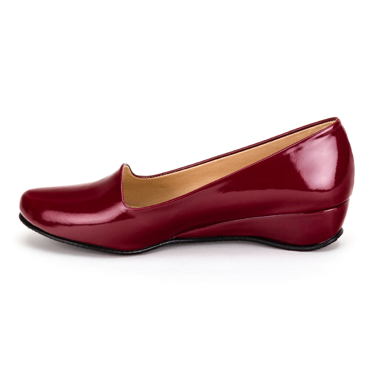 Zapato Casual Tacon Puente Charol Dama Penny Lane 00588