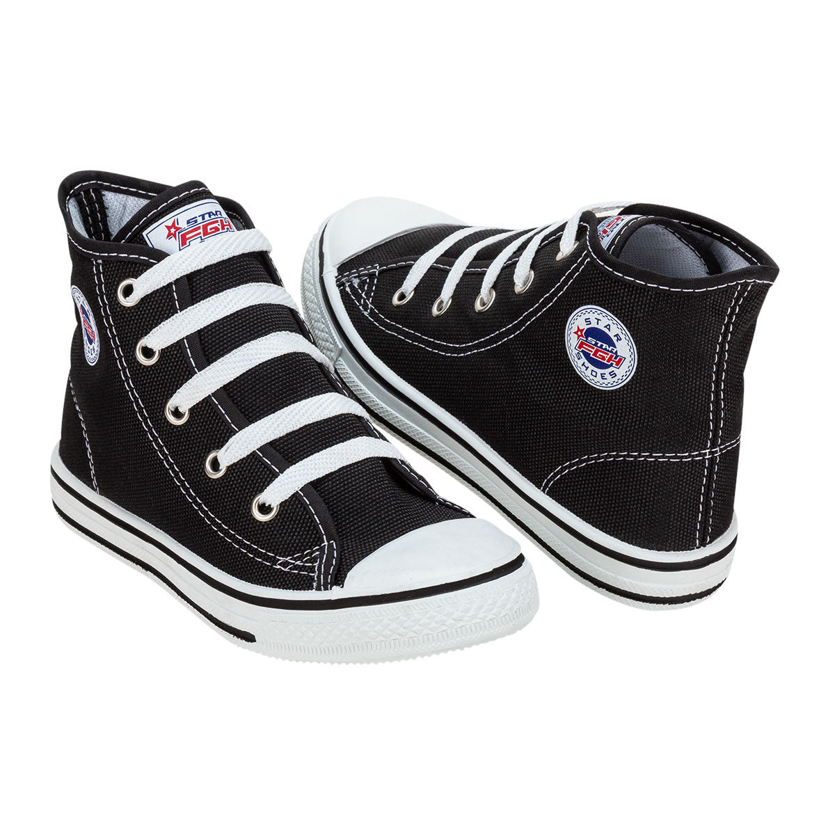 Tenis Moda Lona Niña  Fghstars 01012