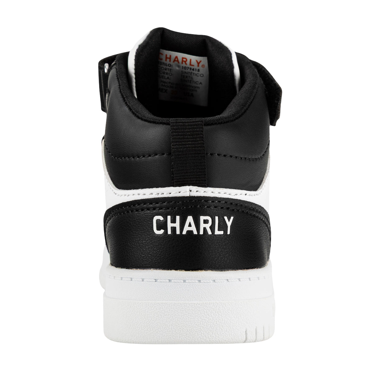 Tenis Casual Svart Hvit Niño Charly 07400/01