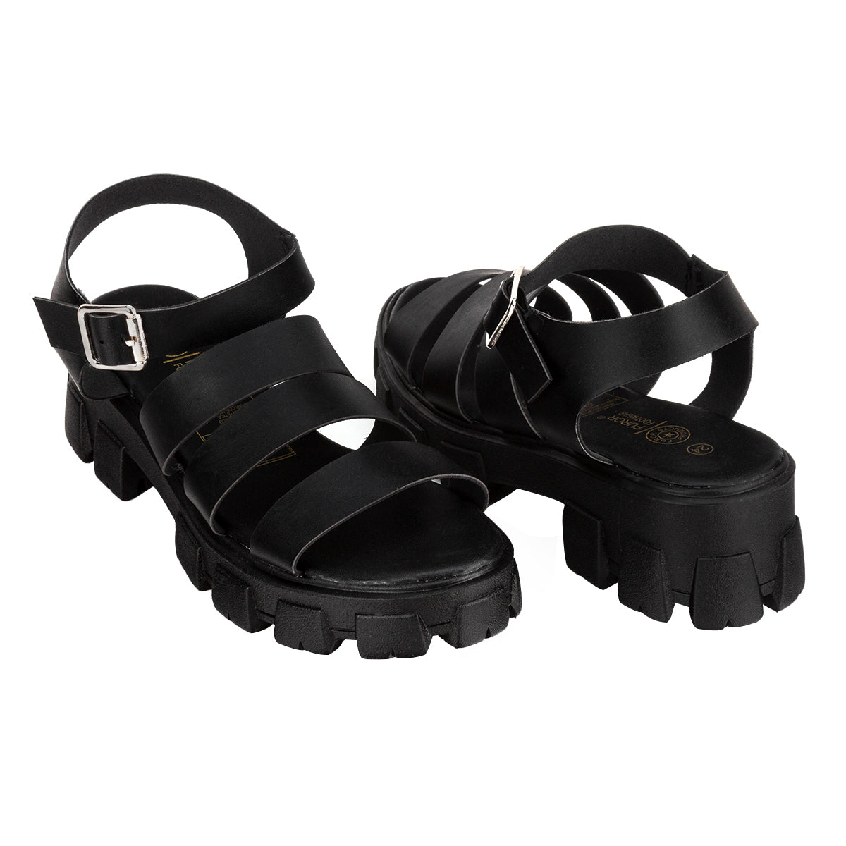 Sandalia Moda Cintas Dama Furor 03552-3544