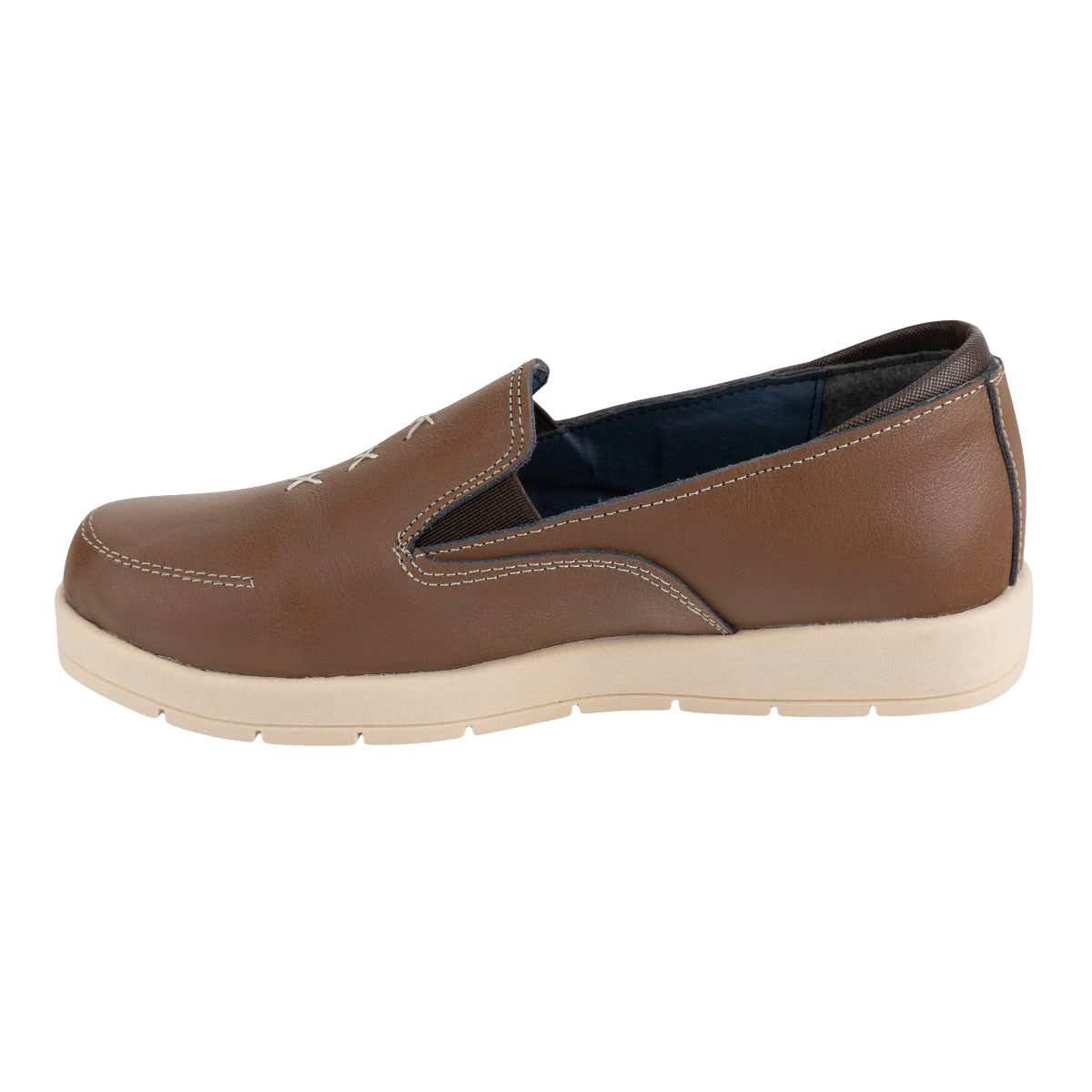 Zapato Moda Cómodo Para Mujer Touche 05519/20 Cogñac-Negro Touche Zapatos Touche Calzado con Estilo en México
