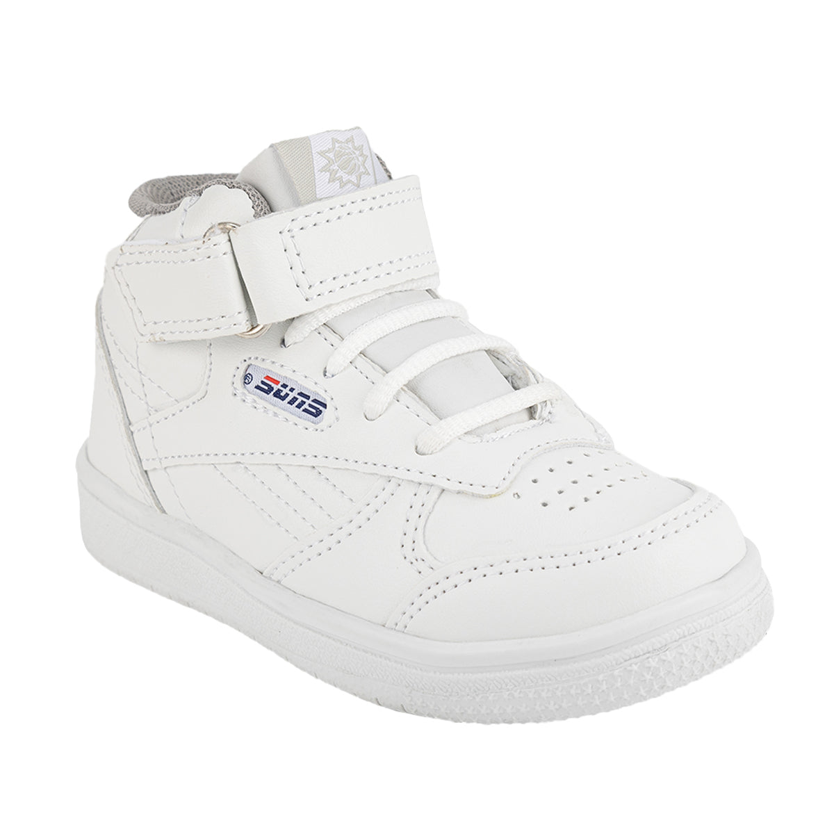 Tenis Blancos Escolar Casual Niño Suns 05345