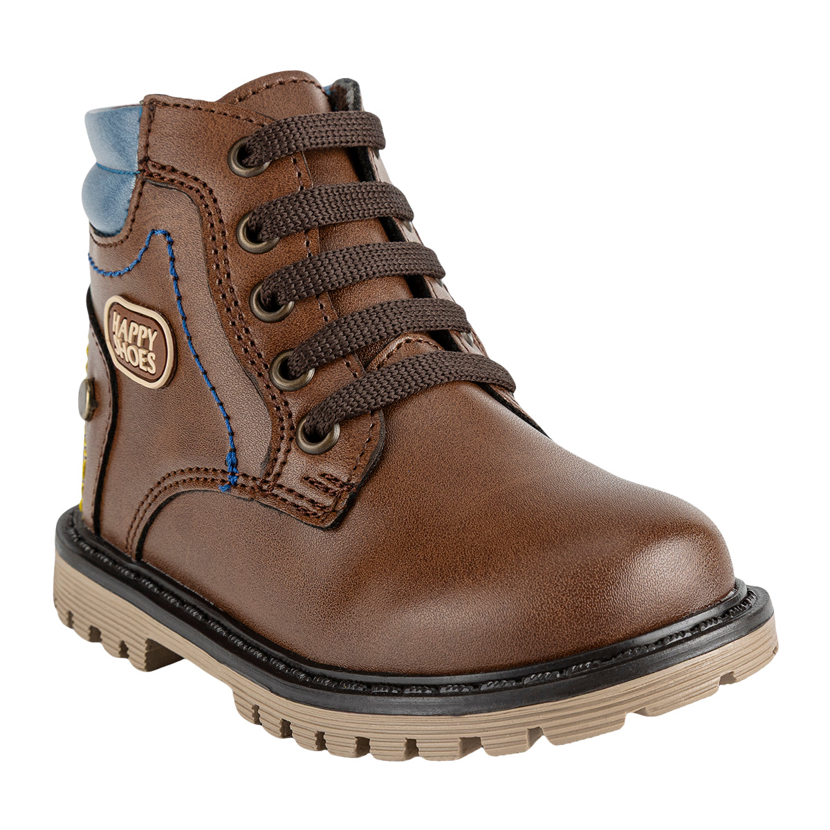 Bota color cogñac de la marca happy shoes