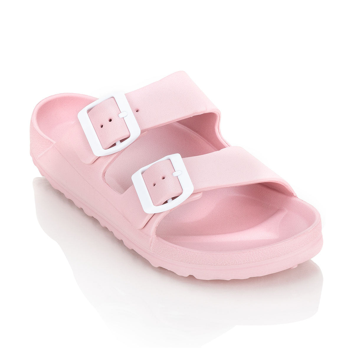 Sandalia Sport Hebilla Dama Elega Negro/Rosa 00792-01777