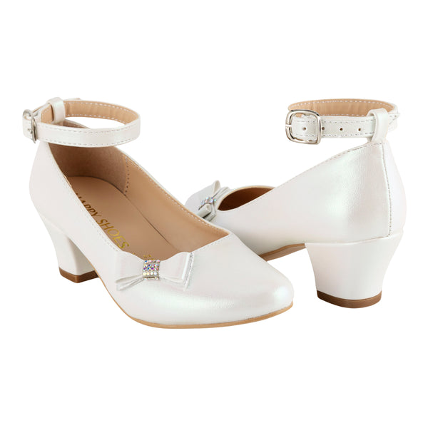 Zapato tacón Bloque Niña Happy Shoes 08343