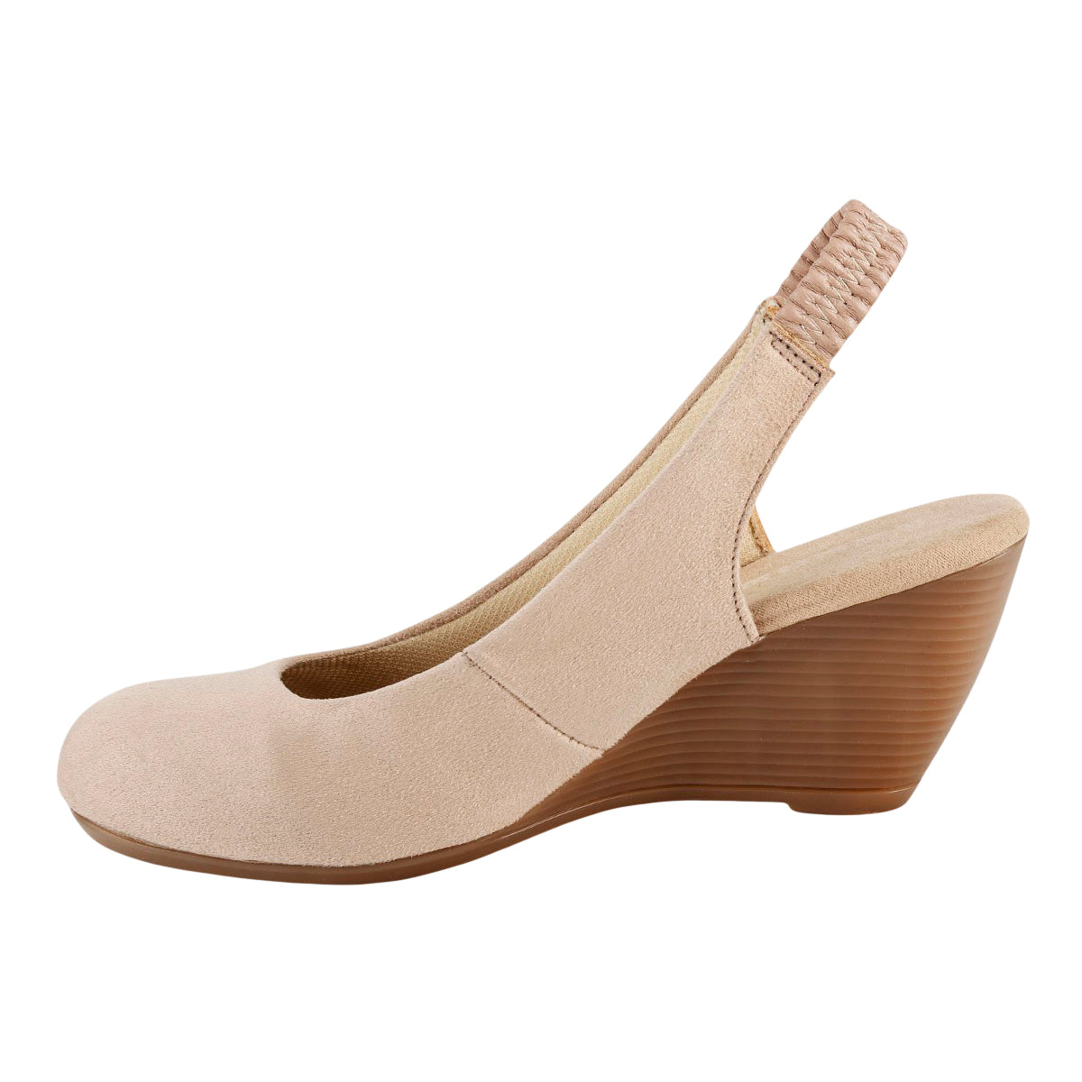 Sandalia Destalonada Casual Cuña Dama Touche 07126-27