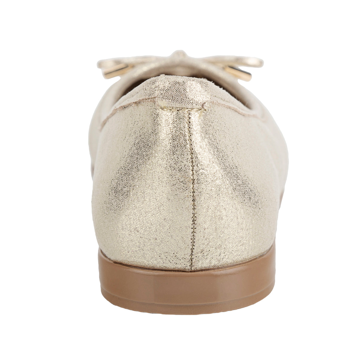 Zapato Casual Moño Dama Stampa Oro/Marino 06430-31