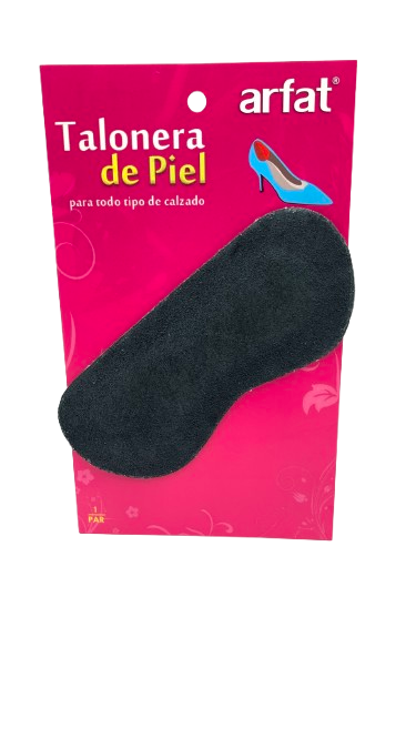 Talonera Anti-Roces  de Piel Negro  Arfat 00018