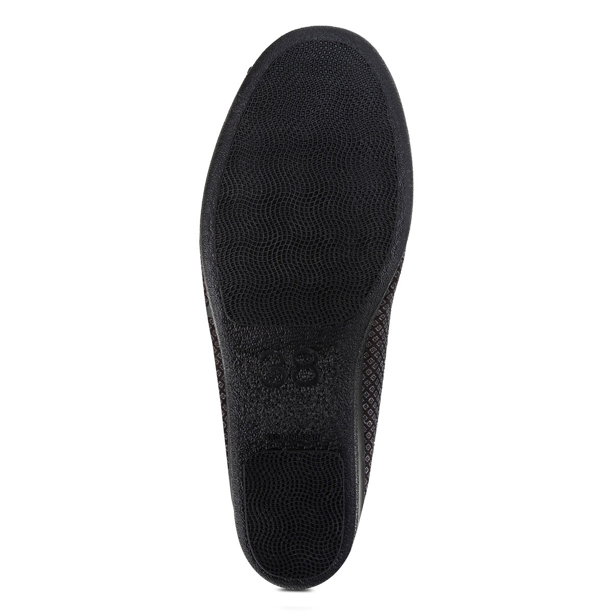 Pantufla Negra Cómoda  Dama Extra Confort 03997