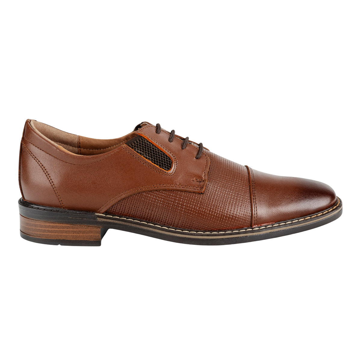 Zapato Vestir  Cap Toe Para Hombre Epidemia 08026-27