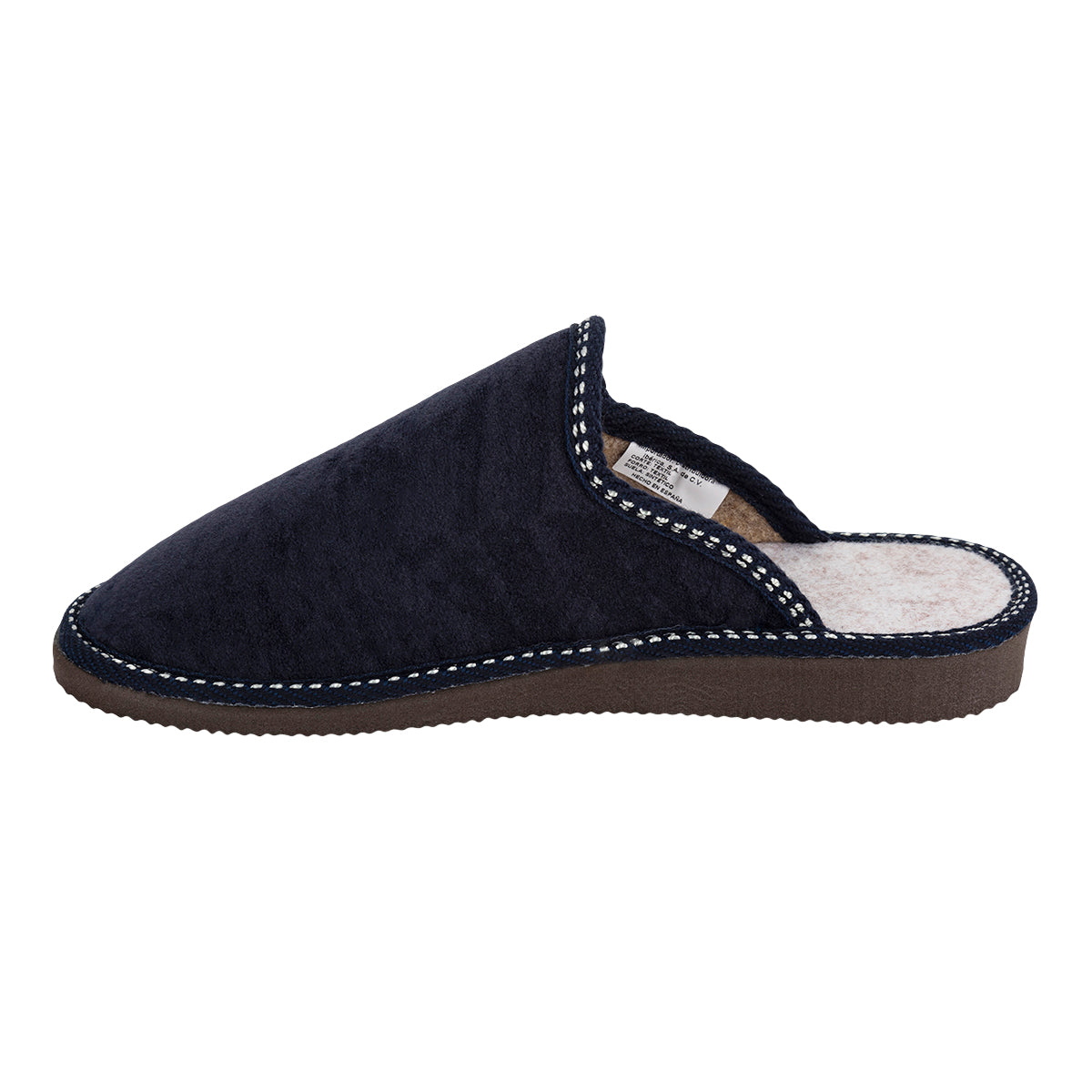 Pantufla Moda Cómoda Para Hombre Extra Confort 05793 - Tres Reyes Zapaterías - México