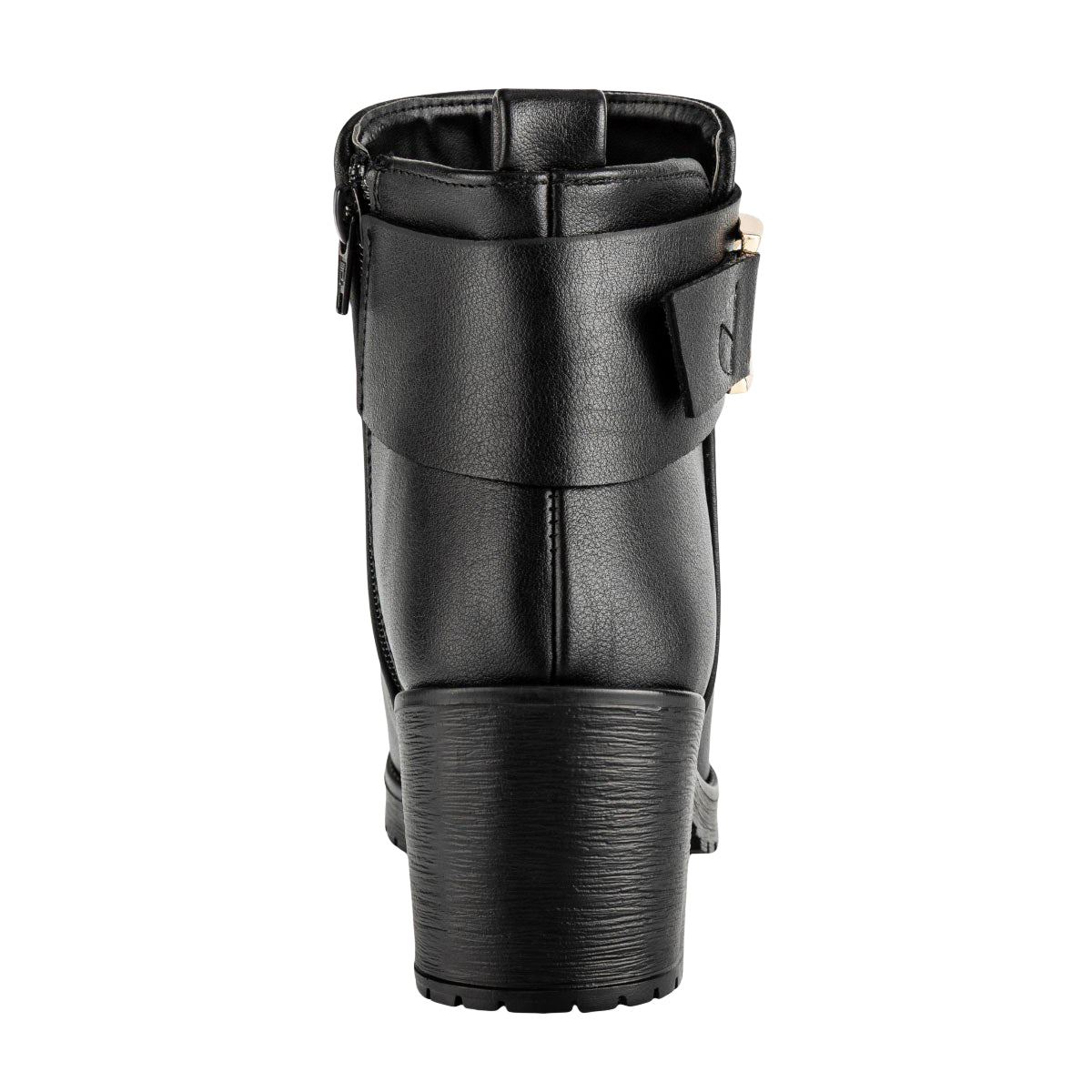 Botín Casual Con Hebilla Para Mujer Fusión 07964