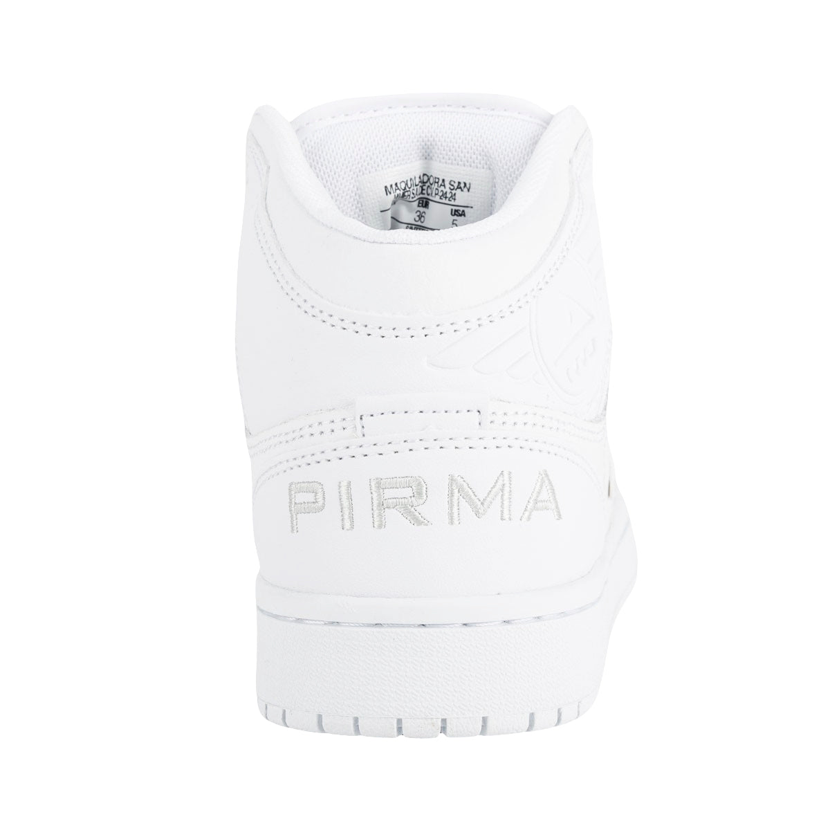 Tenis Blancos Escolar Botín Casuales Moda Joven Pirma 05814