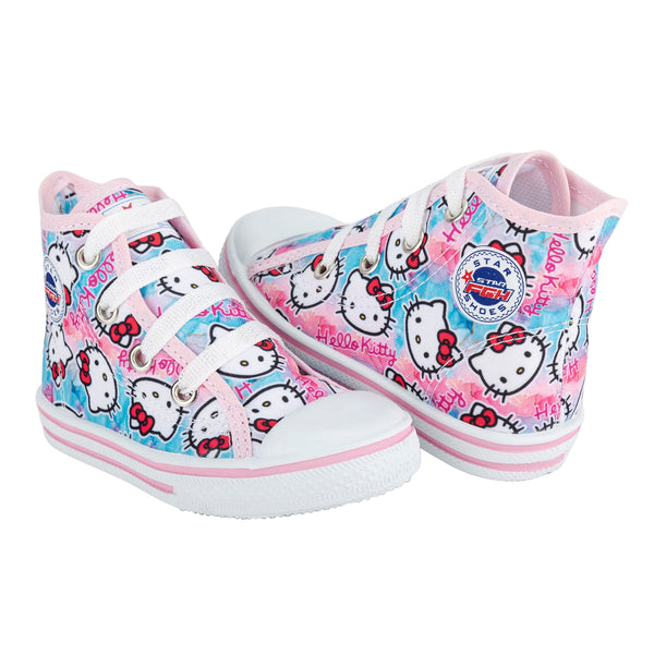 Tenis Botín Casual Hello Kitty Niña Fghstars 06724