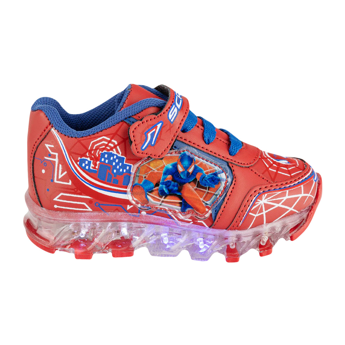 Tenis Moda Casual Spiderman Niño Scape 05842