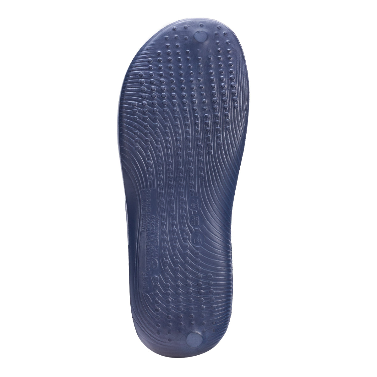 Sandalia Dama Playa Baño Elega 00161-00162 negro/marino