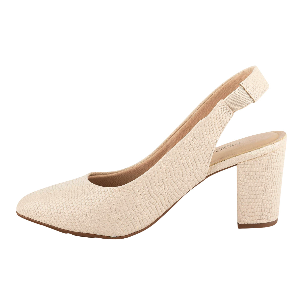 Zapato Slingback Tacón Para Mujer Modare 07156/57
