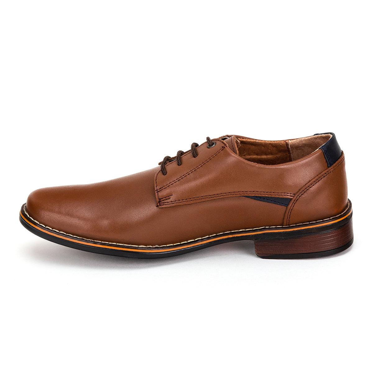Zapato Formal Casual Caballero Epidemia Camel/Negro 02394-95