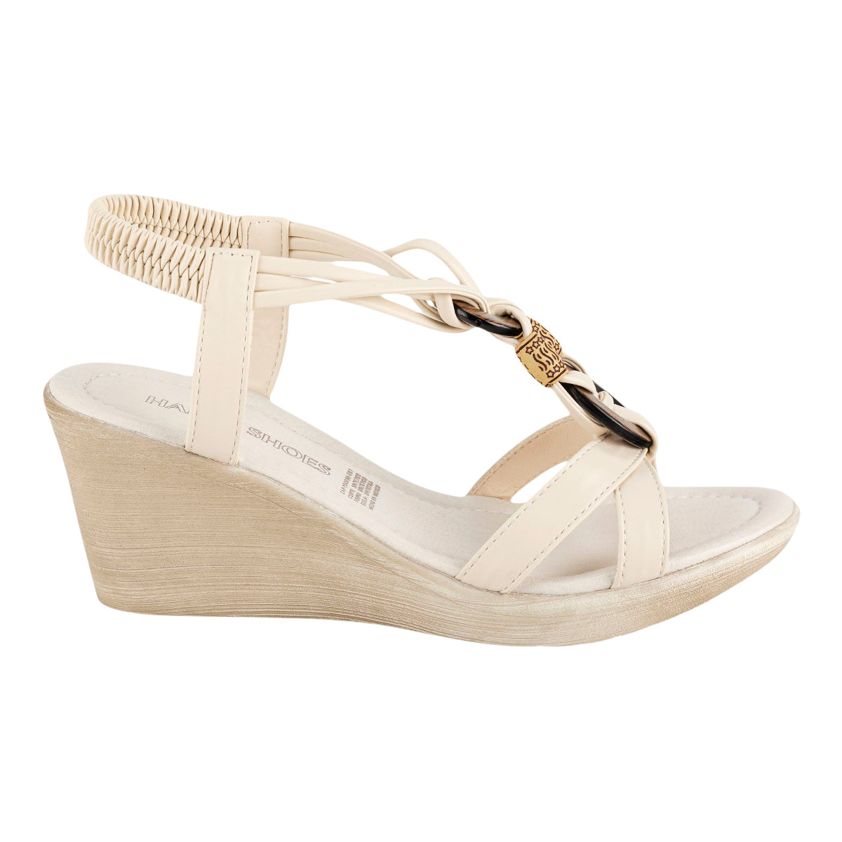 Sandalia Cuña Moda Dama Happy Shoes 07197