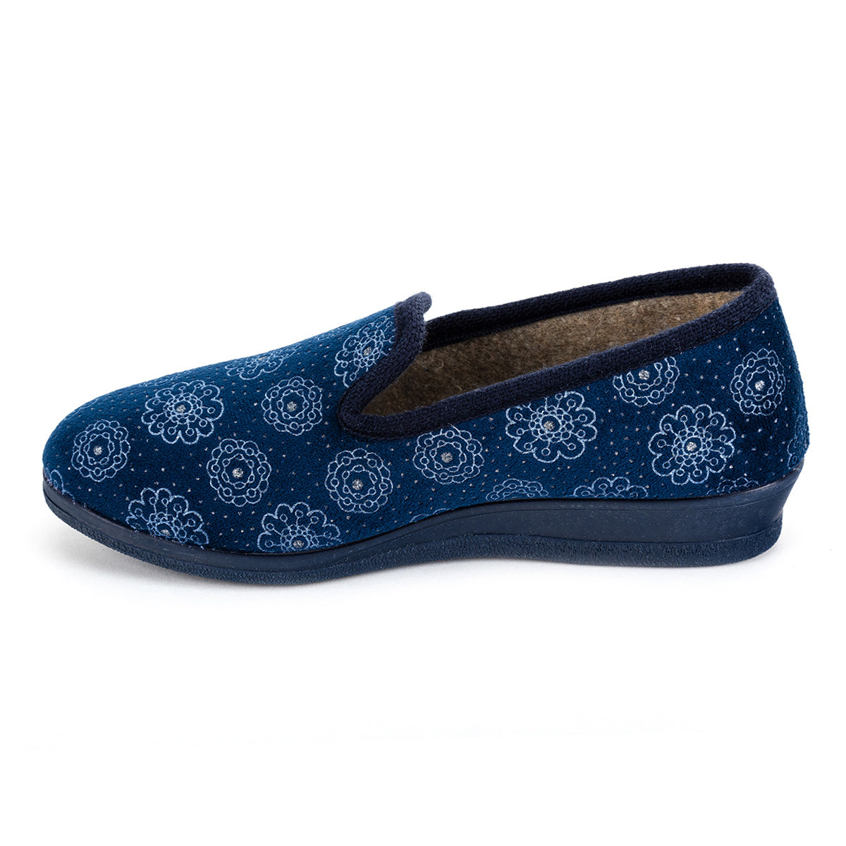 Pantufla Cómoda Flores Dama Extra Confort 03992-93