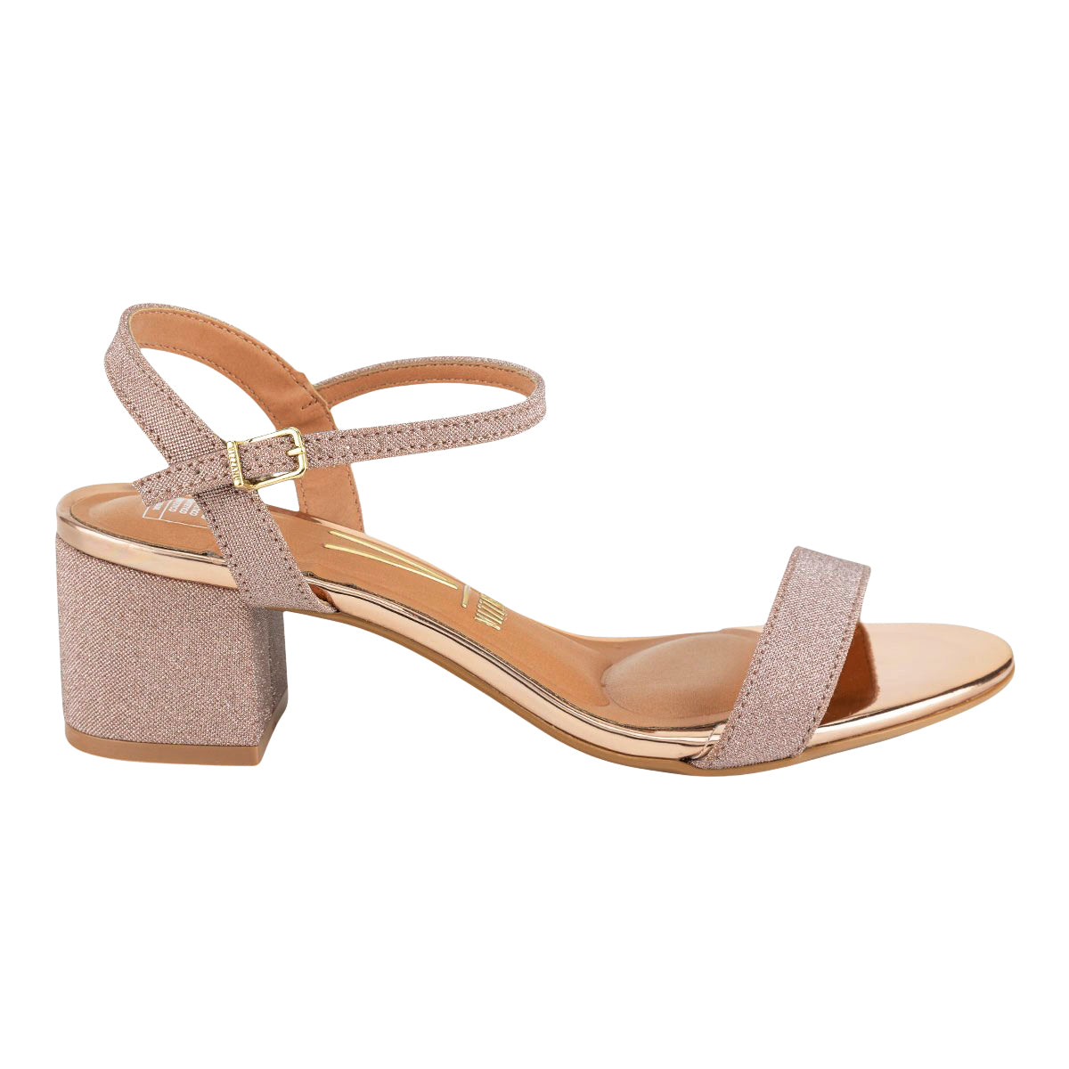 Sandalia Tacón Ancho Dama Vizzano 07151