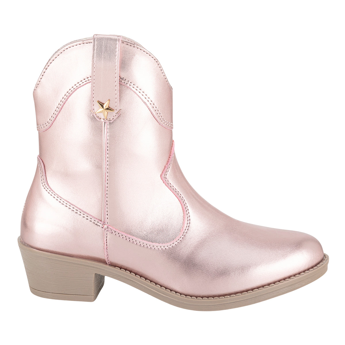 Bota vaquera en color magnolia de la marca Blasito