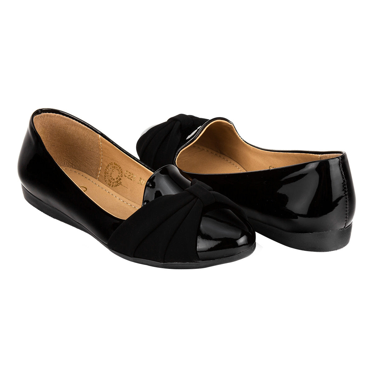 Zapato Flat Liston Dama Stampa Tres Reyes