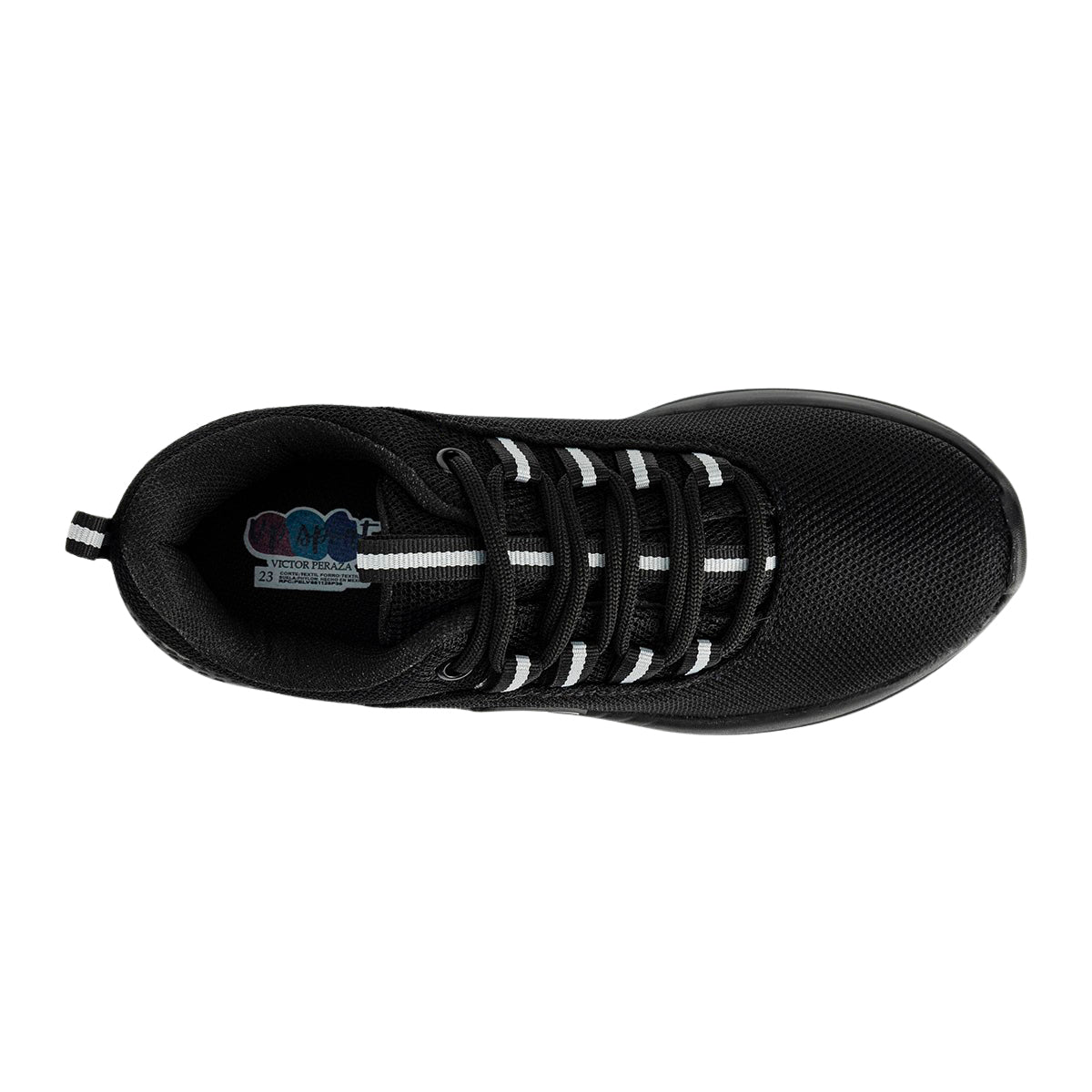 Tenis Deportivo Moda Joven Stampa 06053/55 Marino-Negro