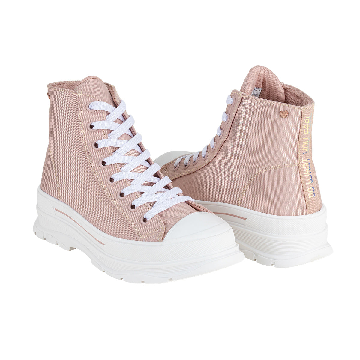 Tenis Bota Bambino Para Niña Plataforma 04263 - Tres Reyes Zapaterías - México