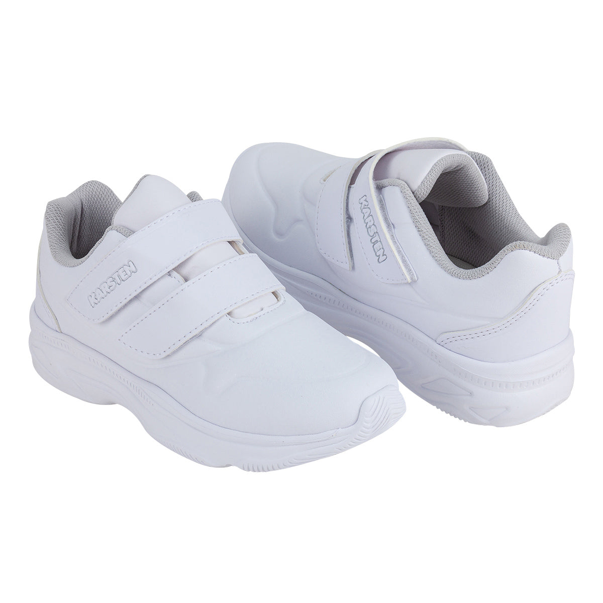 Tenis Blancos Escolar Deportivo Casual Niño Karsten 04029