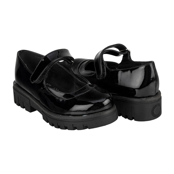 Zapato Charol Velcro Niña Touche 05435