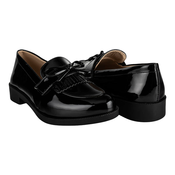 Zapato Charol Moño Mujer Happy Shoes 08298