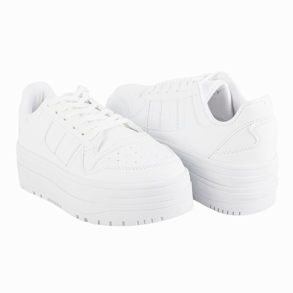 Tenis Blancos Casuales Dama Gosh 07451