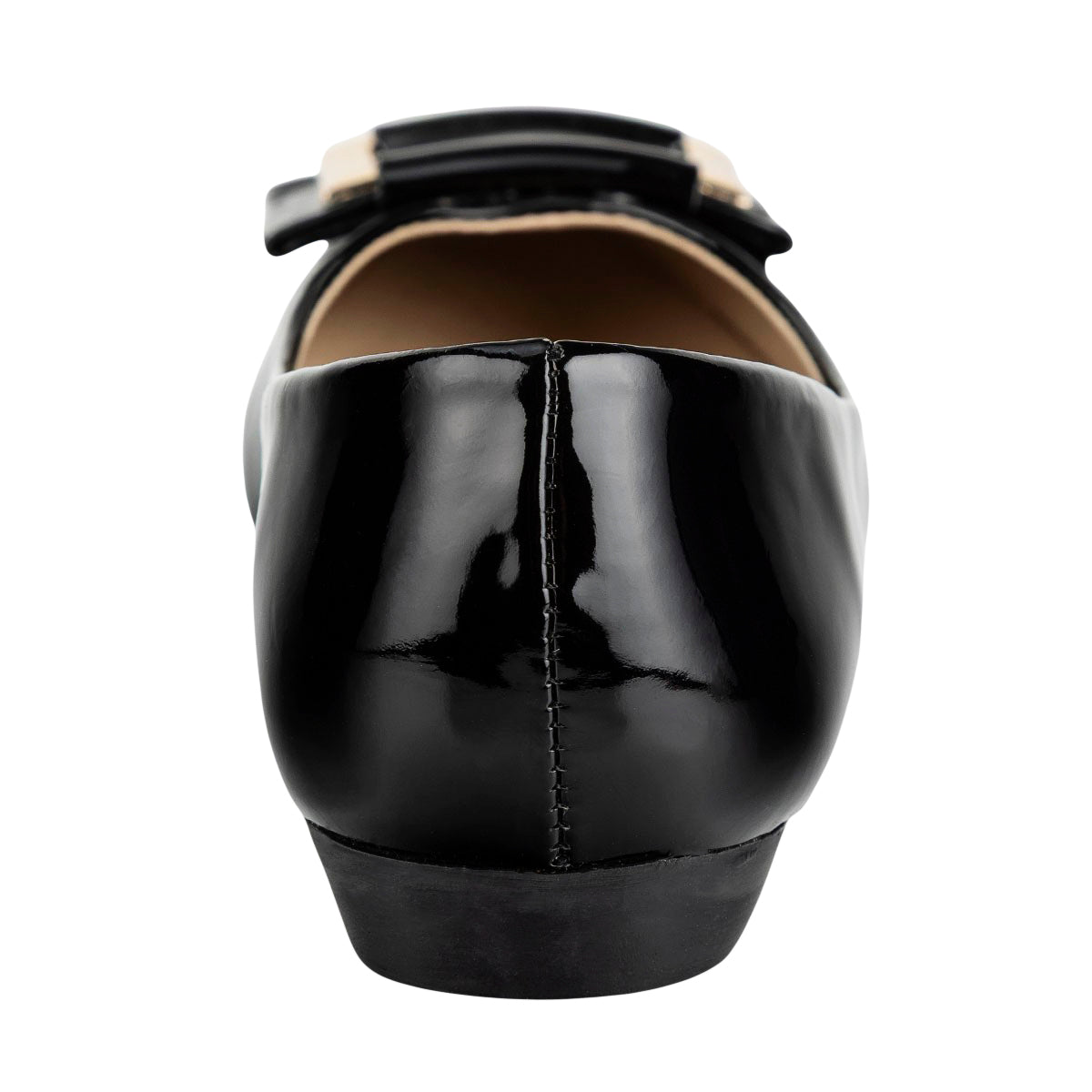 Zapato Flats Detalle en Hebilla Para Mujer Caramel 06440