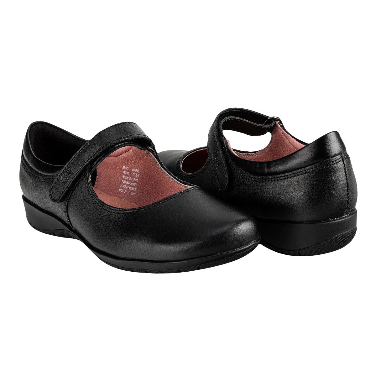 Zapato Escolar Negro Joven Flexi 00835