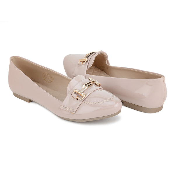 Zapato Balerina Herraje Dama Caramel 04535-36