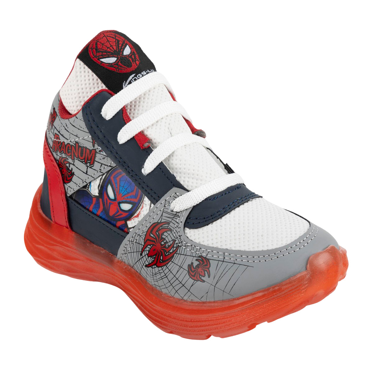 Tenis Moderno Spider Man Niño Kings Lu 06311