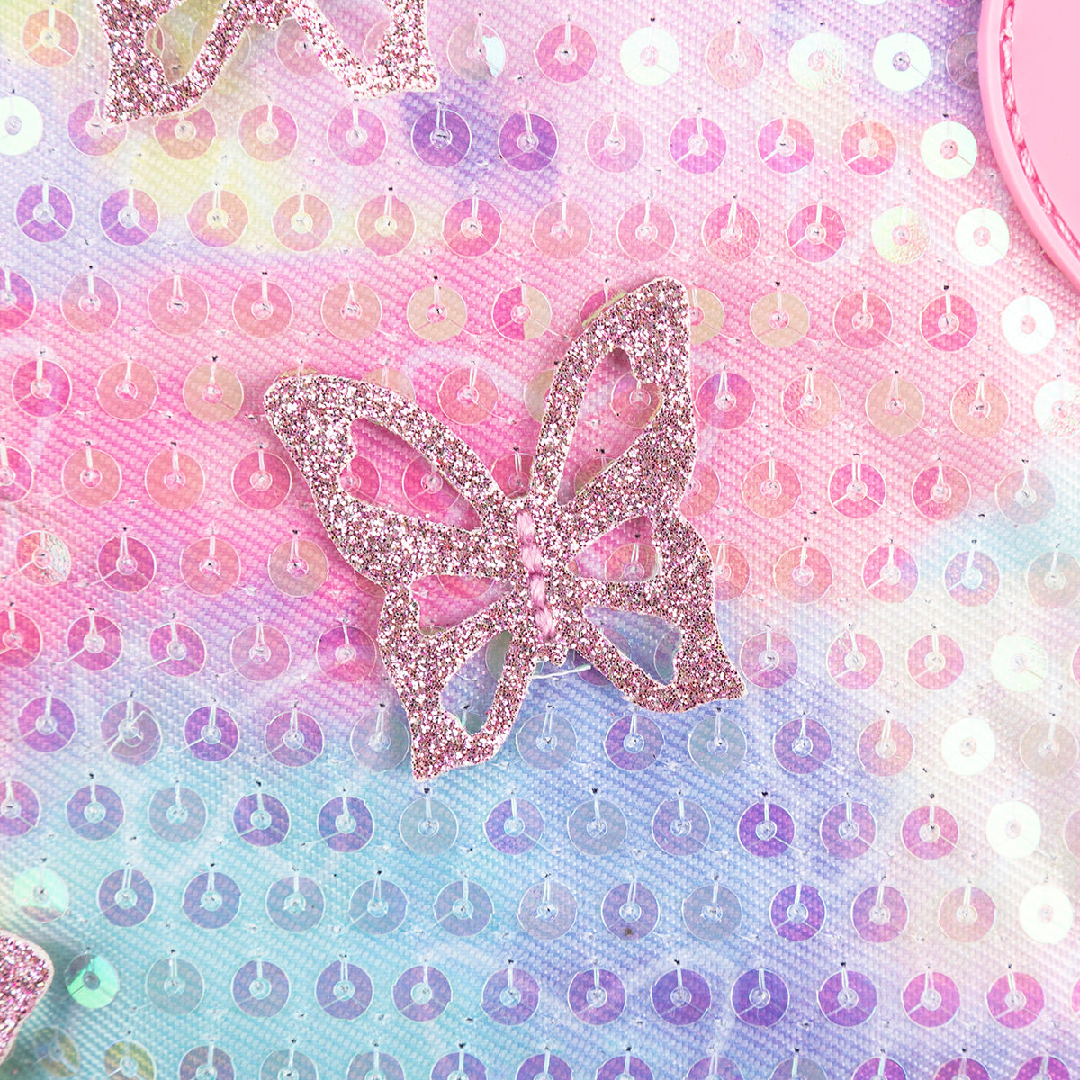 Set Mochila Lonchera Lapicera Mariposa Escolar 06059