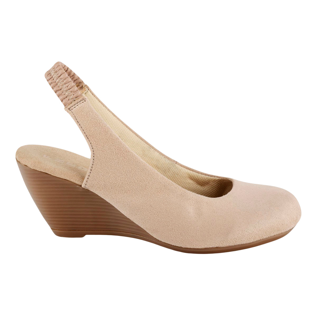 Sandalia Destalonada Casual Cuña Dama Touche 07126-27