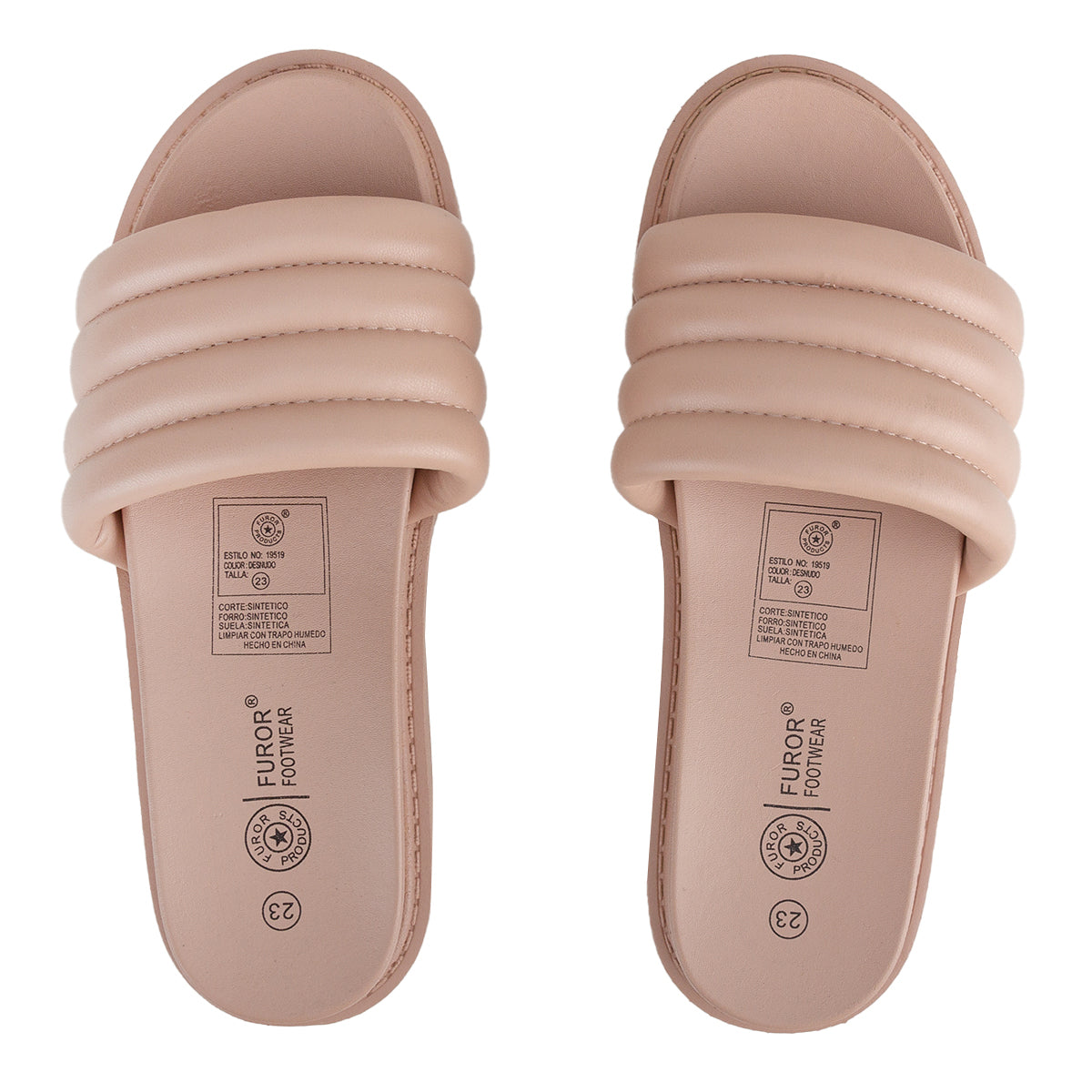 Sandalia Casual Dama Furor 03545