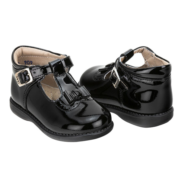 Zapato Botín Charol Moño Niña Dogi 01797