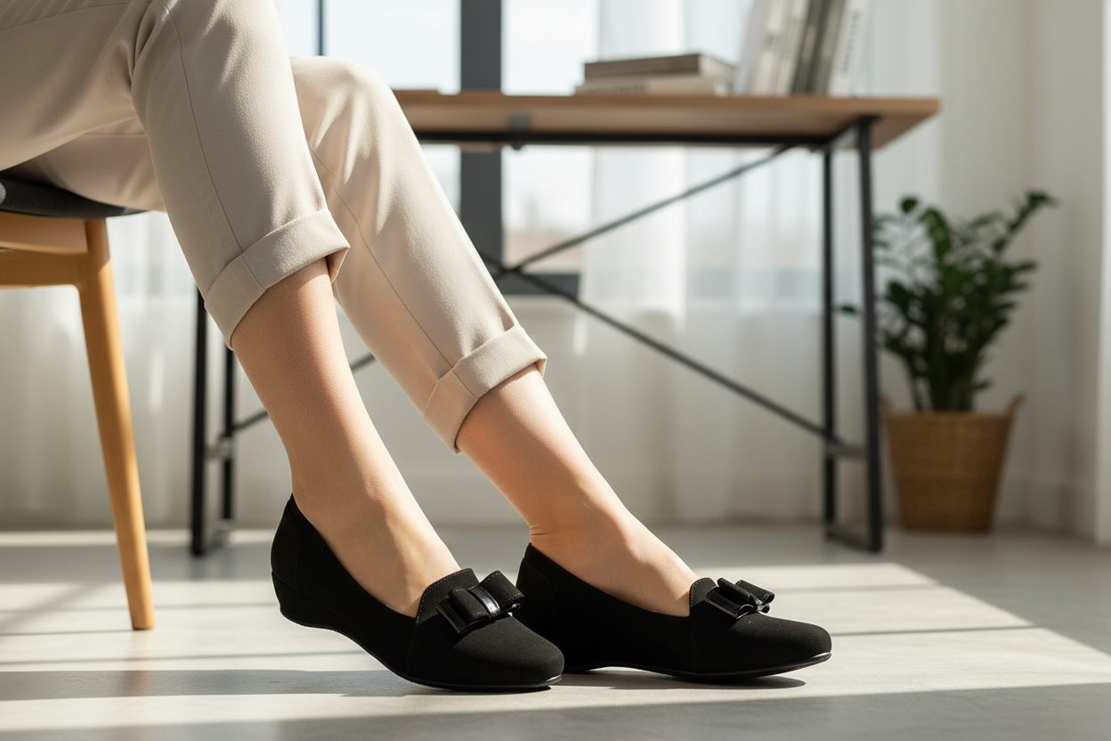 Zapato Flats Moño Para Mujer Penny Lane 04325